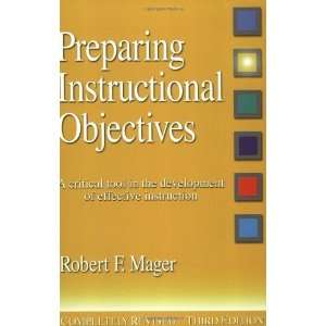   Development of Effective Instruction [Paperback] Robert F. Mager