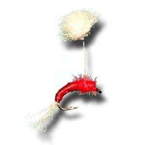    Parasol Midge Emerger   Red Fly Fishing Fly: Sports & Outdoors