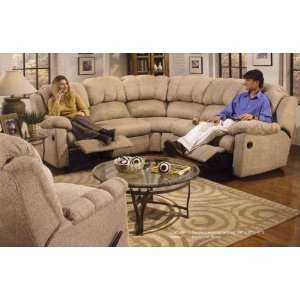  2Pc Reclining Sectional sofa set Motion Neutral: Home 