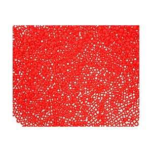   Opaque Cherry Round 15/0 Seed Bead Seed Beads Arts, Crafts & Sewing