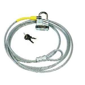  LVP Cable Lock trailer chain security: Automotive