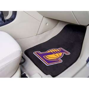 Los Angeles Lakers Printed Carpet Car Mat 2 Piece Set [Misc.]  