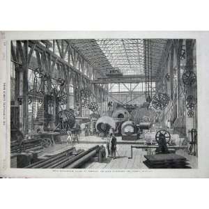  1865 PennS Marine Engine Factory Greenwich Turnery