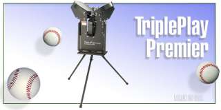 Sports Tutor Triple Play Prem Baseball Pitching Machine  