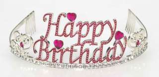 Happy Birthday Gem Stone Tiara NEW Great Gift For HER  