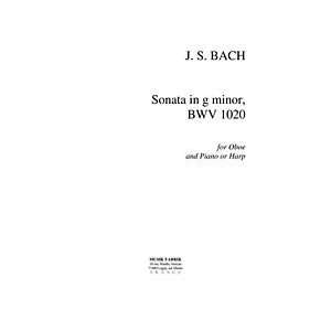  Sonata G minor BWV 1020 Musical Instruments