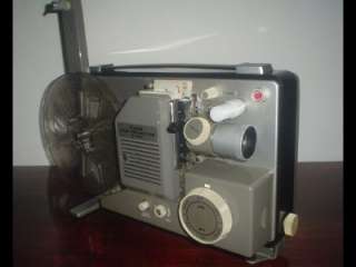CANON S 400 SUPER 8 STAND 8mm MOVIE PROJECTOR ADJ SPEED  