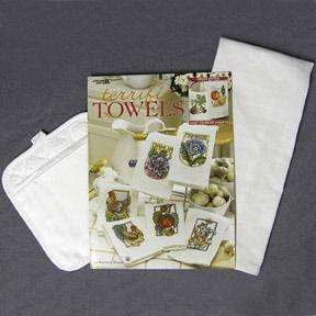 Charles Craft Showcase Huck Towel Potholder pattern set  