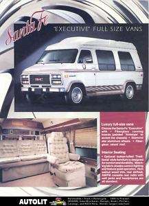 1994 Santa Fe Executive GMC Conversion Van Brochure  