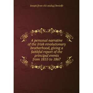   events from 1855 to 1867 Joseph [from old catalog] Denieffe Books