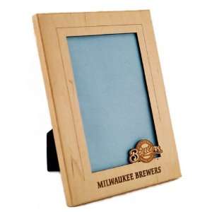   Milwaukee Brewers 4x6 Vertical Wood Picture Frame