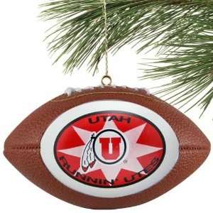   Utah Utes Mini Replica Football Ornament