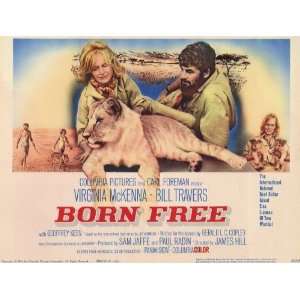  Born Free Movie Poster (11 x 14 Inches   28cm x 36cm 