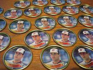   Jr. Lot 1989 Topps Coins Major League Baseball Baltimore Orioles