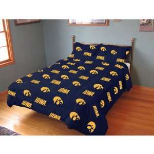 Iowa Hawkeyes Comforter Set  King Bed 