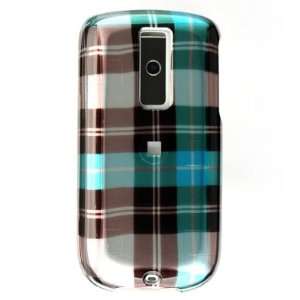   Hard Case for the HTC G2/ HTC Magic   Blue Checkers Print Electronics