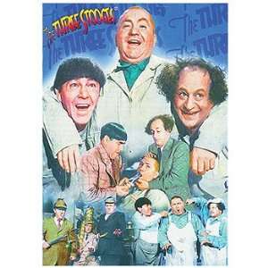 Three Stooges Collage Puzzle  Toys & Games  