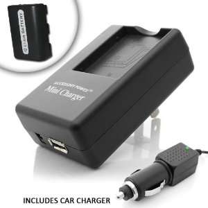  SERIES Equivalent SONY NP FM50 Charger & Battery Combo for SONY DCR 