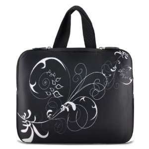  Simple pattern 10 10.2 Black Laptop Carry Sleeve Bag 