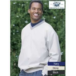   Windshirt by Chestnut Hill (Color=Stone,Size=Large): Sports & Outdoors