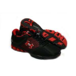  Under Armour Mens Assert Running Shoe Black and Red 