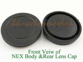 Rear Lens body Cap For SONY E MOUNT Camera NEX3 NEX 5  