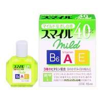 Japanese Popular Cooling Eye Drop Smile 40EX Mild 15 ml  