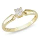 30 cttw Diamond Solitaire Ring in 10k Yellow Gold