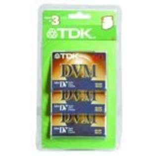 TDK MiniDV Tapes, 60 Minute (3 Pack) 