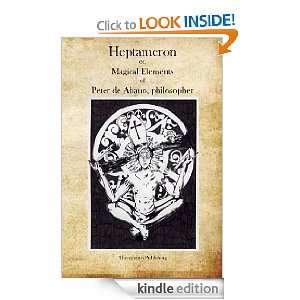  Heptameron eBook Peter de Abano, Robert L. Angus Kindle 