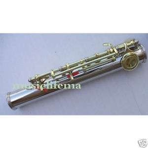 new 17Open Hole flute C key Nickel body golden parts  