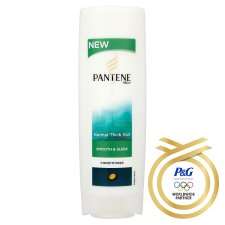 Pantene Smooth And Sleek Conditioner 400Ml   Groceries   Tesco 