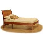   furniture bordeaux simple platform bed king size antique walnut