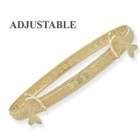 Elite Jewels Adjustable Yellow Gold Baby Dolphin Bracelet