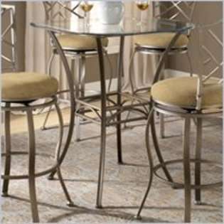 Hillsdale Brookside Bar Height Bistro Table 
