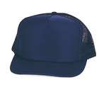 Nissun Brand New Blank Hat Summer Mesh Cap in Navy Blue