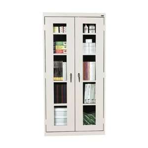 Sandusky Clearview Cabinets, Gray 