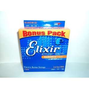 Elixir Electric Light Bonus Pack Musical Instruments