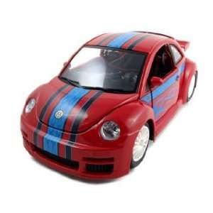  Volkswagen Beetle Cup Red 1:18 Diecast Model Car: Toys 