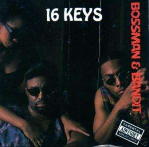 Bossman and Bandit 16 Keys Born 2 Da Bad 15 track 1994 cd  