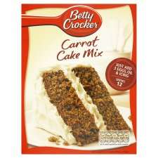 Betty Crocker Carrot Cake Mix 500G   Groceries   Tesco Groceries