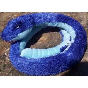  Wild Republic   54 Inch Blue Plush Snake Toys & Games