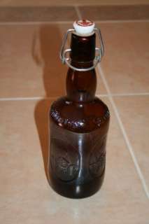 Vintage Ultenmunster Brauer Bier Amber Bottle 0.5L  