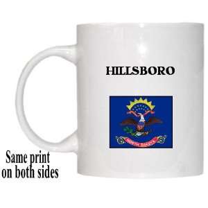  US State Flag   HILLSBORO, North Dakota (ND) Mug 