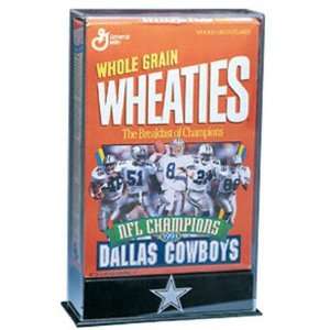  NFL 12 oz. Wheaties Box Display Case