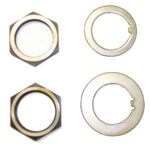  Omix Ada 16710.01 Spindle Nut and Washer Kit: Automotive