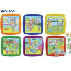   Puzzles Depicting Childrens Daily Activities   25 Pieces   Set of 6