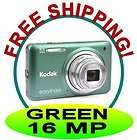 kodak green m5350 16mp easyshare digital camera expedited shipping 