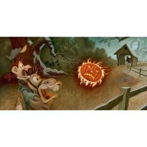   Sleepy Hollow   Disney Fine Art Giclee by Mike Kupka