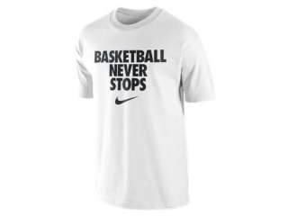 Nike Store. Nike Basketball Never Stops Mens T Shirt
